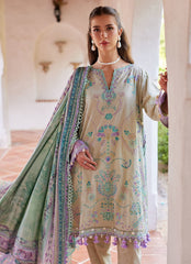 Farah Talib Aziz Luxury Lawn Unstitched '26 | Valeria Olive