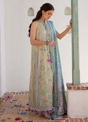 Farah Talib Aziz Luxury Lawn Unstitched '26 | Valeria Olive