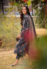 Printed Lawn by Asim Jofa | AJUBJ-17 | 3PC Unstitched Lawn Suit