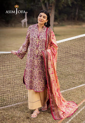 Printed Lawn by Asim Jofa | AJUBJ-21 | 3PC Printed Lawn Suit