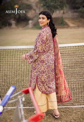 Printed Lawn by Asim Jofa | AJUBJ-21 | 3PC Printed Lawn Suit