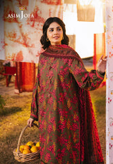 Printed Lawn By Asim Jofa | AJUBJ-19 | 3PC Printed Lawn Suit