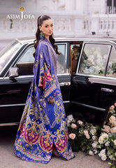 Charmeuse Silk Collection | AJRS-06 | Digitally Printed Kaftan