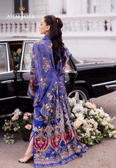 Charmeuse Silk Collection | AJRS-06 | Digitally Printed Kaftan