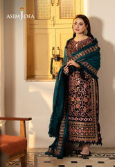 AJKI-06 EMBROIDERED TWILL 3 PC