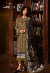 Printed Lawn by Asim Jofa | AJUBJ-37 | 3PC Digital Printed Suit