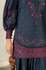 Iznik Pre Fall '26 | IPF-26 Embroidered Printed Viscose Linen