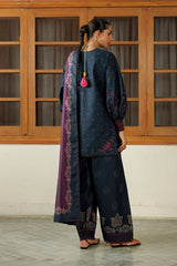 Iznik Pre Fall '26 | IPF-26 Embroidered Printed Viscose Linen
