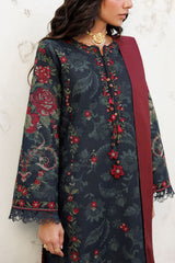 Iznik Pre Fall '26 | IPF-31 Embroidered Printed Viscose Linen
