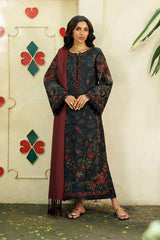 Iznik Pre Fall '26 | IPF-31 Embroidered Printed Viscose Linen