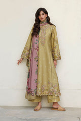 Iznik Pre Fall '26 | IPF-23 Embroidered Printed Viscose Linen