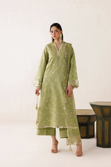 Farasha | Veira Raw Silk '26 | Moss Grace