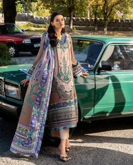 Mushq Aurora Echo – elegant embroidered dress from Nirvana Echoes Serenity, available at Highway Fashion PK