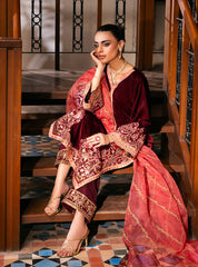 Zainab Chottani Velvet Unstitched | Aima