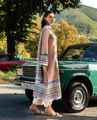 Mushq Aurora Echo – elegant embroidered dress from Nirvana Echoes Serenity, available at Highway Fashion PK