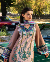 Mushq Aurora Echo – elegant embroidered dress from Nirvana Echoes Serenity, available at Highway Fashion PK