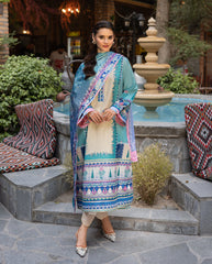 Mushq Seraphic Dust – embroidered luxury formal dress from Nirvana Echoes Serenity, available online at Highway Fashion PK