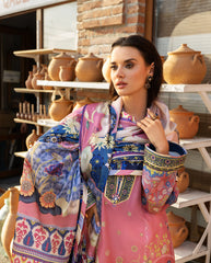 Mushq Meridian Bloom – embroidered elegance from Nirvana Echoes Serenity, available online at Highway Fashion PK