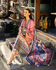 Mushq Meridian Bloom – embroidered elegance from Nirvana Echoes Serenity, available online at Highway Fashion PK