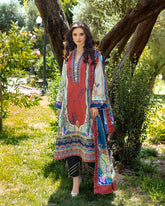 Mushq Ethereal Gleam – luxury embroidered outfit from Nirvana Echoes Serenity, available at Highway Fashion PK