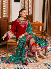 Zainab Chottani Velvet Unstitched | Sifa