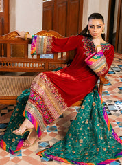 Zainab Chottani Velvet Unstitched | Sifa