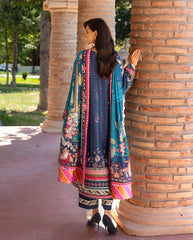 Mushq Nova Bloom – premium embroidered dress from Nirvana Echoes Serenity, now available at Highway Fashion PK