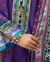 Mushq Cosmic Spindle – luxury embroidered dress from Nirvana Echoes Serenity, available online at Highway Fashion PK