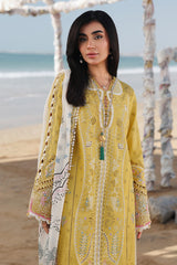 Qalamkar Sahil Luxury Lawn '26 | SA-07 HIRA