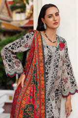 Charizma | ANW6-19 | ANIIQ Embroidered printed Linen