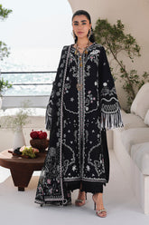 Qalamkar Sahil Luxury Lawn '26 | SA-02 LIANA