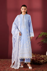 Alizeh Embroidered Lawn - Summer '26 | AF-EL-7059-Cosmic