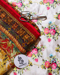 Nayrah luxury silk printed outfit – Highway Fashion