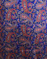 Ozera luxury silk printed outfit in purple – Highway Fashion