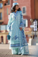 Ansab Jahangir | Blue Bell | Zoha Luxury Lawn'25