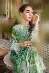 Maria B | 3 Piece Unstitched Printed Lawn Suit | MPT-2514-A