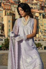 Ansab Jahangir | French Lavender| Zoha Luxury Lawn'25