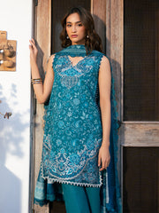 Bin Ilyas | 2073 - B | Hazel Printed Embroidered Lawn '25