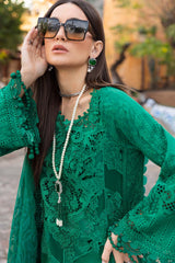Maria B |D-2508-B| Unstitched Embroidered Lawn Suit