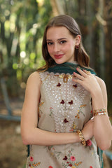 Noor By Saadia Asad | D4-A | Noor Eid Luxe Printedkari '25