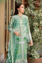 Maria B | 3 Piece Unstitched Printed Lawn Suit | MPT-2514-A