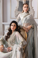 Maria B Mbroidered | BD-3005 | 3 Piece Unstitched Embroidered Chiffon Suit