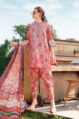 Maria B | 3 Piece Unstitched Printed Lawn Suit | MPT-2513-A