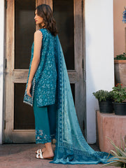 Bin Ilyas | 2073 - B | Hazel Printed Embroidered Lawn '25