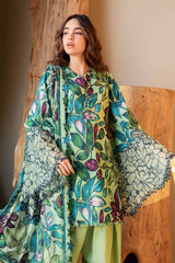 Maria B | 3 Piece Unstitched Printed Lawn Suit | MPT-2505-B