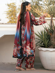 Bin Ilyas | 2076 - B | Hazel Printed Embroidered Lawn '25