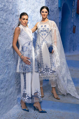 Maria B |D-2510-A | Unstitched Embroidered Lawn Suit