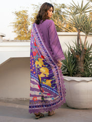 Bin Ilyas | 2071 - A | Hazel Printed Embroidered Lawn '25