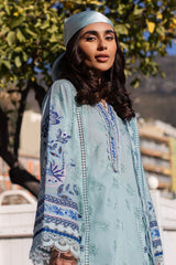 Ansab Jahangir | Blue Bell | Zoha Luxury Lawn'25