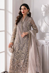 Maria B Mbroidered | BD-3006 | 3 Piece Unstitched Embroidered Chiffon Suit